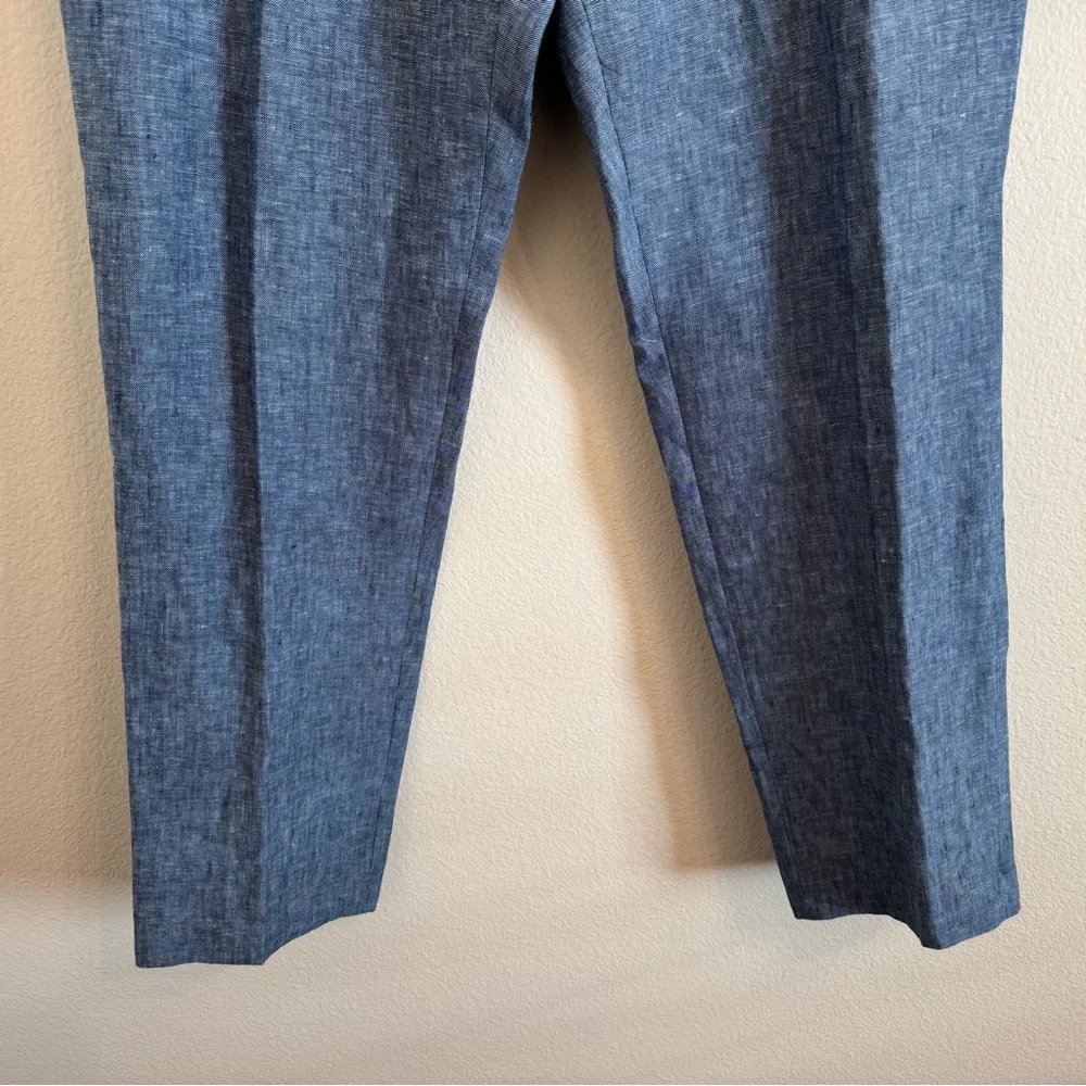 J. Crew 100% Linen Thompson Blue Suit Pants Men's 38*32